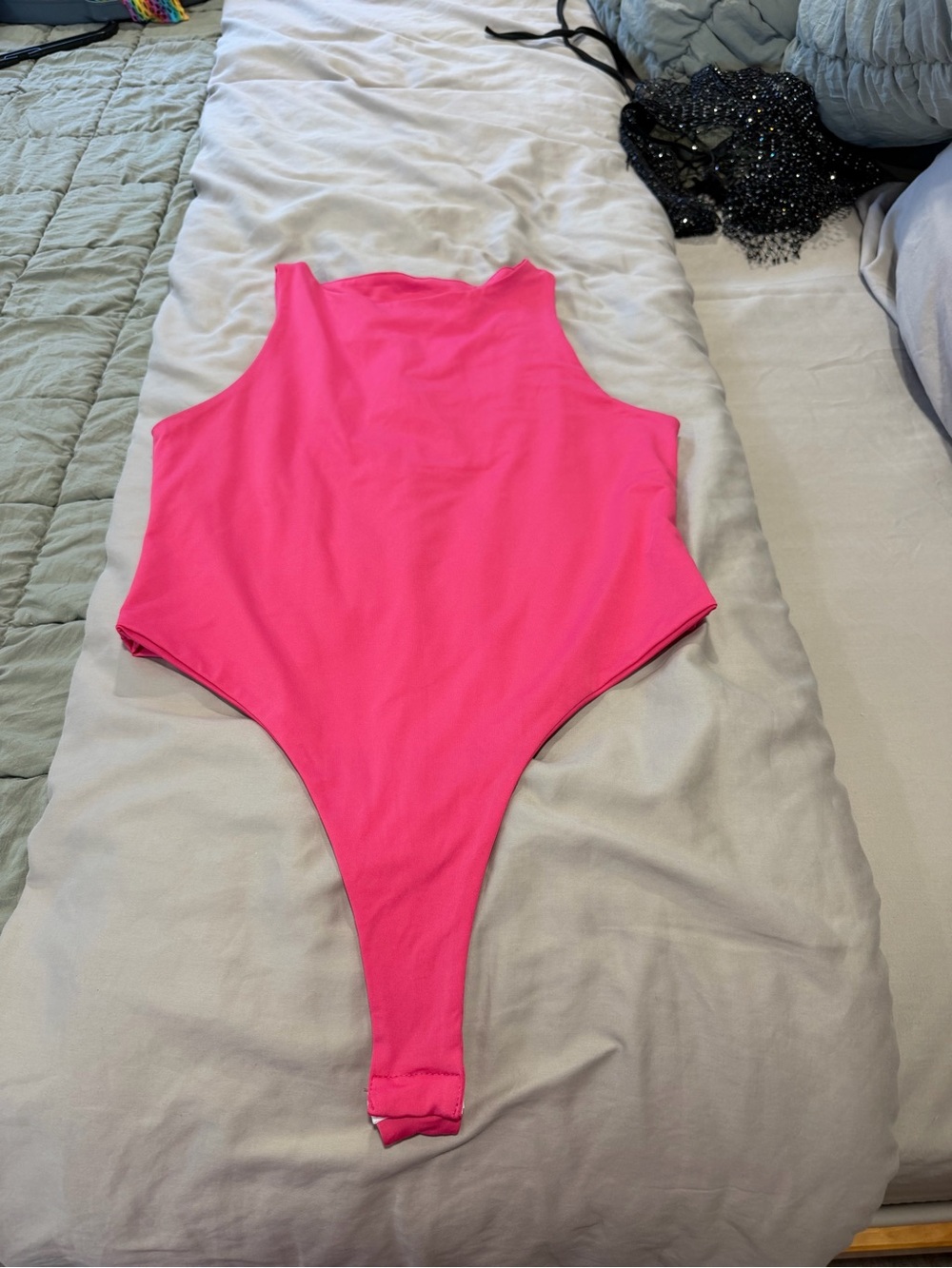 Girls' Hot Pink One-Piece Swimsuit